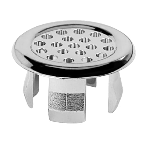 Überlaufring für Waschbecken, Badezimmer-Überlaufabdeckung, Überlauf-Verkleidungsring, 22 x 24 mm, doppellagige, stabile Waschbeckenlöcher, doppellagiger Einsatz in Loch, runde Kappen für Zuhause, Überlaufring für Waschbecken, Badezimmer-Überlaufabdeckung, Überlauf-Verkleidungsring, 22 x 24 mm, doppellagige, stabile Waschbeckenlöcher, doppellagiger Einsatz in Loch, runde Kappen für Zuhause, von ALWIDA