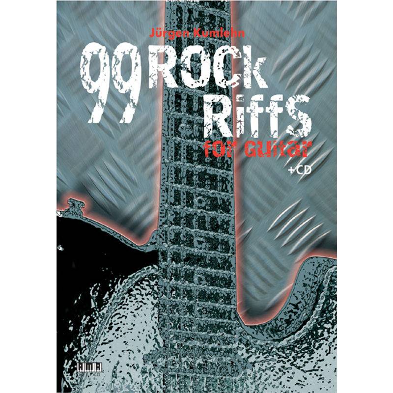 99 Rock-Riffs for Guitar, m. 1 Audio-CD von AMA-Verlag