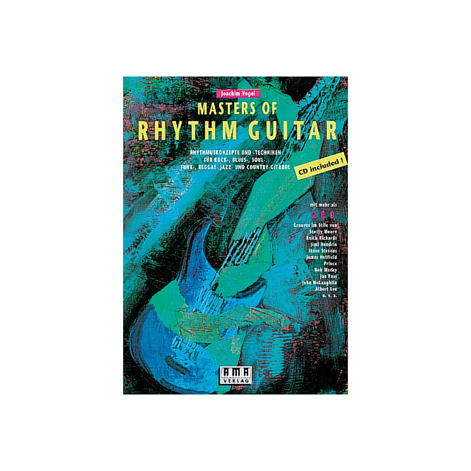 AMA Masters of Rhythm Guitar Lehrbuch von AMA