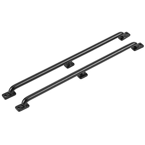 AMAKO RC Handlauf Metall Handgriff für 1/10 Skala RC Crawler Auto Karosserie Schale Robuster Griff Bügel Zubehör Schwarz 135mm von AMAKO