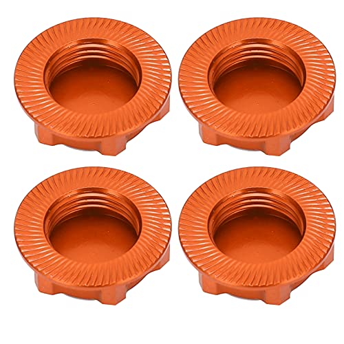 AMAKO Sechskantradmuttern Aluminiumlegierung Leicht Staubdicht Antirutsch Sechskantmutter,für 1/8 RC Auto 17mm 4 Stück AMAKO Sechskantradmuttern Aluminiumlegierung Leicht Staubdicht Antirutsch Sechskantmutter,für 1/8 RC Auto 17mm 4 Stück von AMAKO