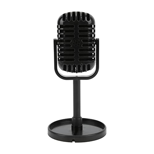 Klassisches Requisitenmikrofon hochrealistisches Prop Mikrofon,für Tanzshows Karaoke Fotografie Präsent Dekoration aus Kunststoff 80x165x50mm Klassisches Requisitenmikrofon hochrealistisches Prop Mikrofon,für Tanzshows Karaoke Fotografie Präsent Dekoration aus Kunststoff 80x165x50mm von AMAKO