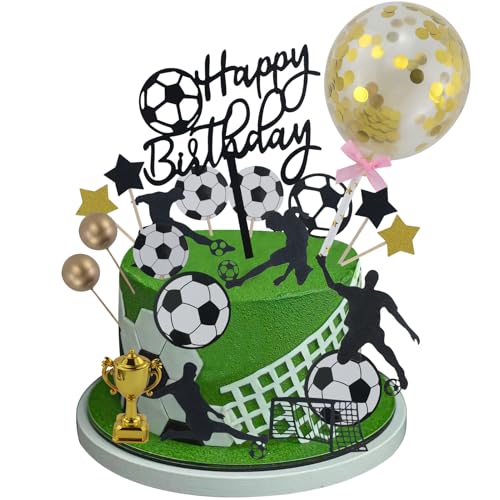 40 Stück Tortendeko Fussball, Tortenaufleger Fussball Deko Geburtstag Kinder Fußball Fussball Deko Torte Kuchendeko Fussball Geburtstag, Fussball Torten Figuren Cake Topper Junge Party 40 Stück Tortendeko Fussball, Tortenaufleger Fussball Deko Geburtstag Kinder Fußball Fussball Deko Torte Kuchendeko Fussball Geburtstag, Fussball Torten Figuren Cake Topper Junge Party von AMANDELIZABE
