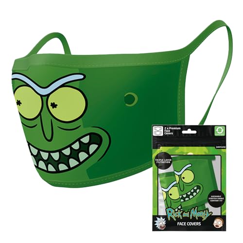 Pyramid Face Masks - Rick & Morty (Pickle Rick) (2) von Pyramid International