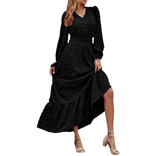 AMDOLE Prime Deals Of The Day Today Only Rock Karneval Kostüm Damen Prinzessin Strandkleid Damen Blusenkleid Langarm Kleid Damen Elegant Lang Cowgirl Kostüm Damen Pirate Costume Women von AMDOLE