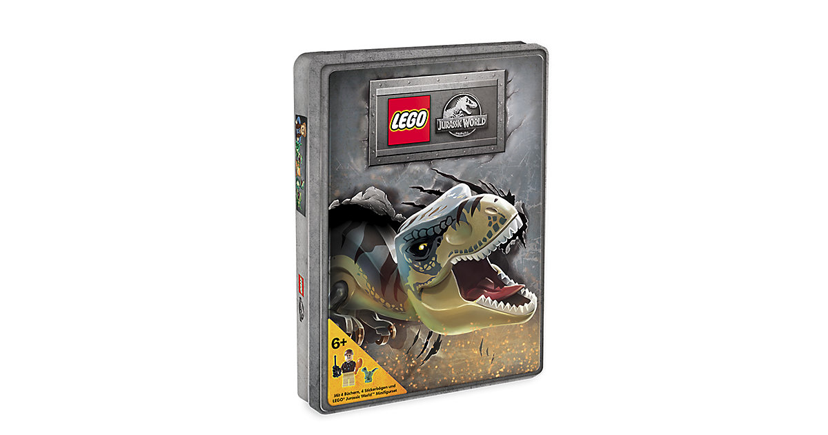 Buch - LEGO® Jurassic World(TM) - Meine dinostarke Rätselbox, m. Minifigurenset von AMEET Verlag