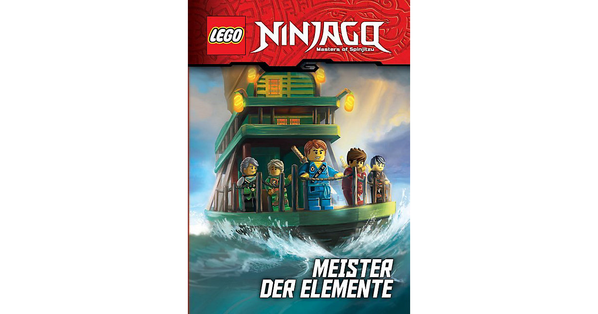 Buch - LEGO Ninjago: Die Meister der Elemente von AMEET Verlag
