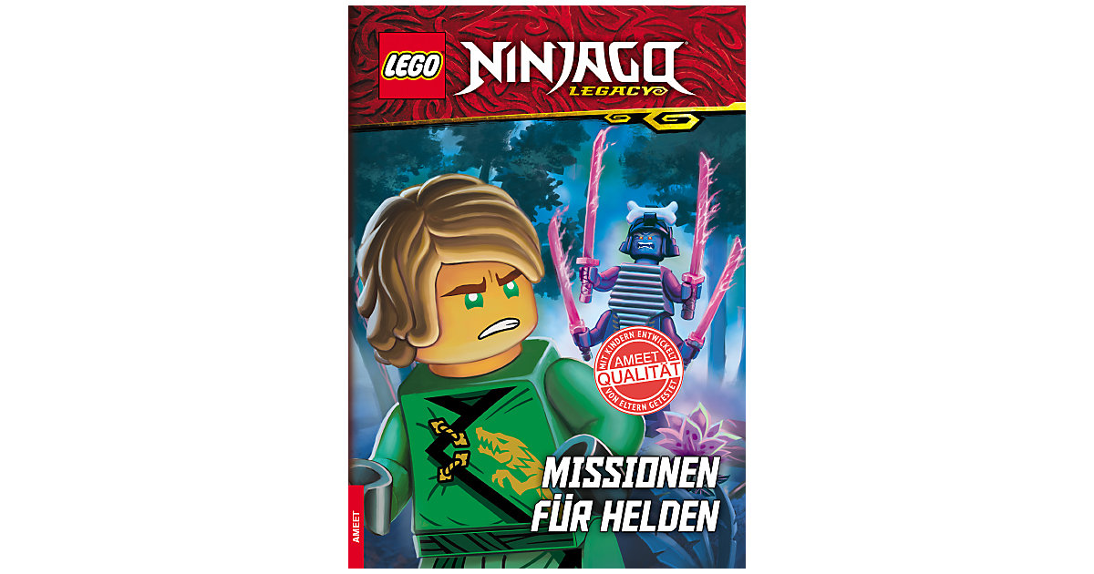 Buch - LEGO Ninjago: Missionen Helden Kinder Buch - LEGO Ninjago: Missionen Helden Kinder von AMEET Verlag