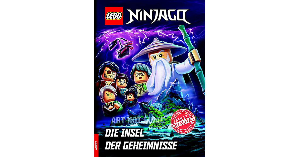 Buch - Lego Ninjago - Die Insel der Geheimnisse Buch - Lego Ninjago - Die Insel der Geheimnisse von AMEET Verlag