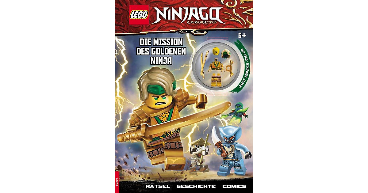 Buch - Lego Ninjago - Die Mission des Goldenen Ninja Buch - Lego Ninjago - Die Mission des Goldenen Ninja von AMEET Verlag