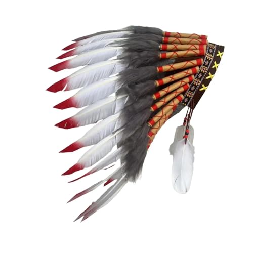 AMENGJ Federnetzstirnband Künstlicher Federkopfschmuck, Kostümzubehör for die Bühne AMENGJ Federnetzstirnband Künstlicher Federkopfschmuck, Kostümzubehör for die Bühne von AMENGJ
