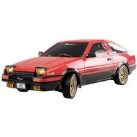 Amewi AE86 Sprinter Trueno Scale Drift Rot Brushed 1:18 RC Modellauto Elektro Straßenmodell Heckantrieb (2WD) RtR 2,4 GHz inkl. Akku und Ladekabel von AMEWI