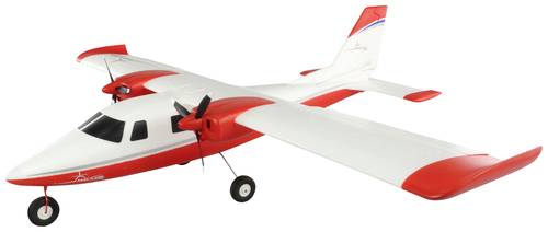 Amewi AMXPlanes P68 Hochdecker Rot, Weiß RC Motorflugmodell PNP 850mm von AMEWI