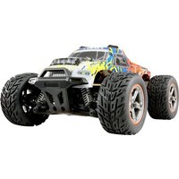 Amewi Blau, Orange Brushed 1:20 RC Einsteiger Modellauto Elektro Monstertruck Allradantrieb (4WD) RtR mit Lichteffekt von AMEWI