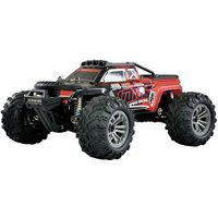 Amewi Daphoenodon Rot Brushed 1:12 RC Modellauto Elektro Monstertruck Allradantrieb (4WD) RtR 2,4 GHz Inkl. Akku und Ladegerät, mit Lichteffekt von AMEWI