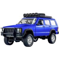 Amewi JC-X12 Scale Blau Brushed 1:12 RC Modellauto Elektro Geländewagen Allradantrieb (4WD) RtR 2,4 GHz Inkl. Akku und Ladegerät von AMEWI