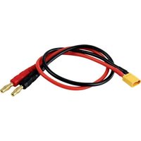 Amewi Ladekabel [1x Bananenstecker 4mm - 1x XT30-Stecker] 30cm 28230 von AMEWI