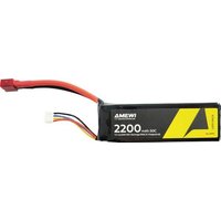 Amewi Modellbau-Akkupack (LiPo) 11.1V 2200 mAh Zellen-Zahl: 3 Softcase XT60 von AMEWI