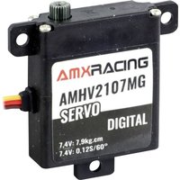 Amewi Standard-Servo AMXRacing AMHV2107MG Midi Analog-Servo Getriebe-Material: Metall Amewi Standard-Servo AMXRacing AMHV2107MG Midi Analog-Servo Getriebe-Material: Metall von AMEWI