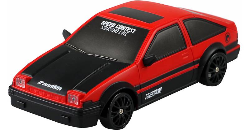 Drift Sport Car 1:24 rot, 4WD 2,4 GHz Fernsteuerung von AMEWI