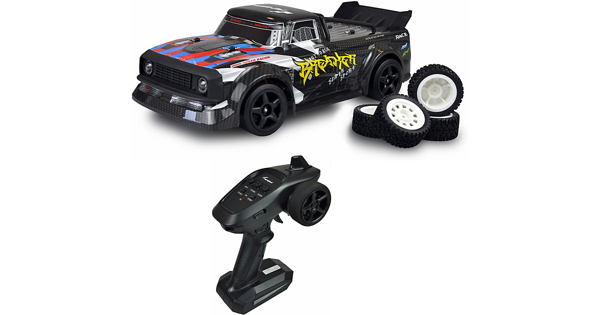 Drift Sport Car Breaker 1:16, Gyro, 2,4GHz, RTR schwarz Drift Sport Car Breaker 1:16, Gyro, 2,4GHz, RTR schwarz von AMEWI