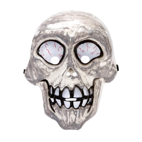 AMFSQJ Halloween Mask, Skeleton Maske Totenkopf, Plastik Adult Skull Mask Scream Mask for Carnival, Halloween von AMFSQJ