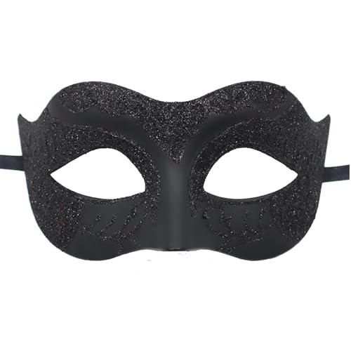 AMFSQJ Maskerade-Maske für Herren, römische venezianische Maske, Halloween, Halbgesichtsmaske (Maskerade-Maske für Männer) Masquerade Mask von AMFSQJ