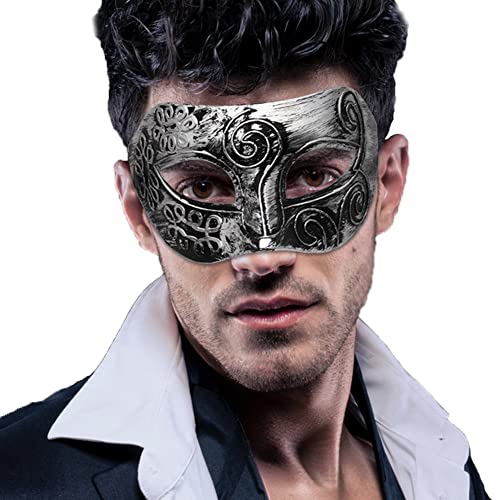 AMFSQJ Venezianische Maskerade Maske, Venezianische Vintage Karnevalsmasken Damen und Herren, Maskerade Karneval Party Maske von AMFSQJ