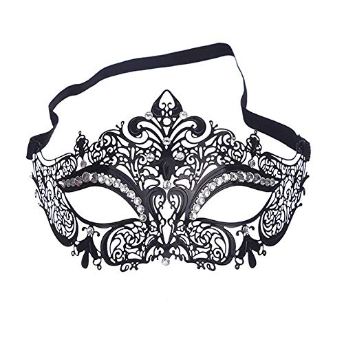 Venezianische Maske, Metallmasken Sexy Venezianische Karneval Masken, Maskerade Maske für Frauen (Metallmasken) von AMFSQJ