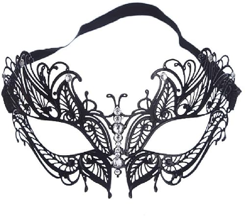 Venezianische Maske, Metallmasken Sexy Venezianische Karneval Masken, Maskerade Maske für Frauen (Venezianische Maske) von AMFSQJ