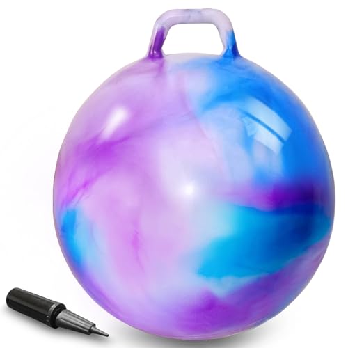 AMFUN Hüpfball Aufblasbarer Blau-lila 45 cm AMFUN Hüpfball Aufblasbarer Blau-lila 45 cm von AMFUN
