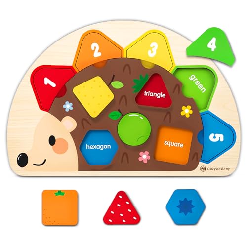 AMFUN Générique Shape Sorter, Holzpuzzle Baby Lgel, Farbsortierspielzeug für Kleinkinder, für Eltern-Kind-Interaktionen zu Hause und m Kindergarten AMFUN Générique Shape Sorter, Holzpuzzle Baby Lgel, Farbsortierspielzeug für Kleinkinder, für Eltern-Kind-Interaktionen zu Hause und m Kindergarten von AMFUN