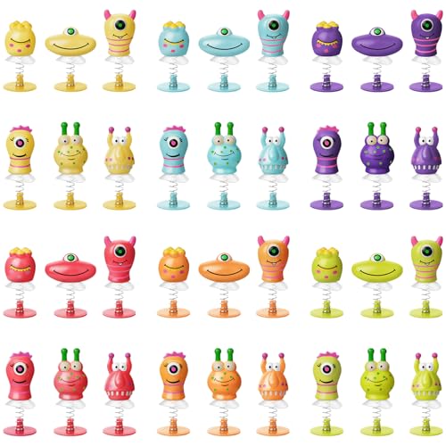 AMFUN 36 Stück Monster Springspielzeuge, Hüpfmonster Gastgeschenke, Monster Party Deko, Springendes Monster für Kinder, Spielzeug, Geburtstagsgeschenke AMFUN 36 Stück Monster Springspielzeuge, Hüpfmonster Gastgeschenke, Monster Party Deko, Springendes Monster für Kinder, Spielzeug, Geburtstagsgeschenke von AMFUN