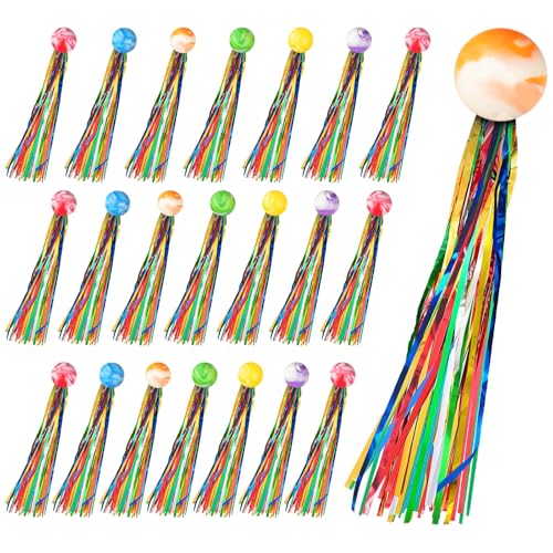 AMFUN 40 Stück Hüpfbälle für Kinder, Springball mit Farbige Bänder, Bunte Hüpfball, Mitgebsel Kindergeburtstag Hüpfball für Mitgebsel Kindergeburtstag Geschenke Kinder Partys AMFUN 40 Stück Hüpfbälle für Kinder, Springball mit Farbige Bänder, Bunte Hüpfball, Mitgebsel Kindergeburtstag Hüpfball für Mitgebsel Kindergeburtstag Geschenke Kinder Partys von AMFUN