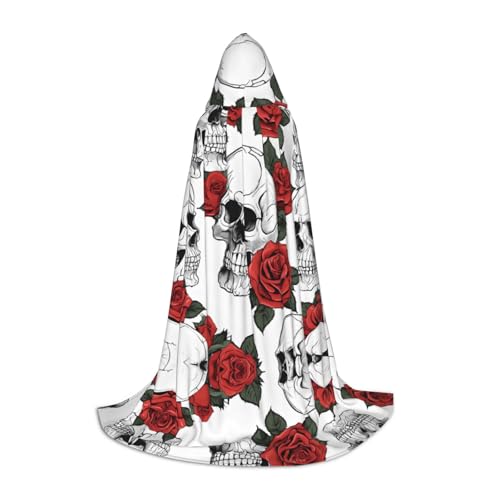 AMHMNZDXH Kapuzenumhang mit Blumenmuster für Teenager, Halloween, Cosplay, Party, Tanz AMHMNZDXH Kapuzenumhang mit Blumenmuster für Teenager, Halloween, Cosplay, Party, Tanz von AMHMNZDXH