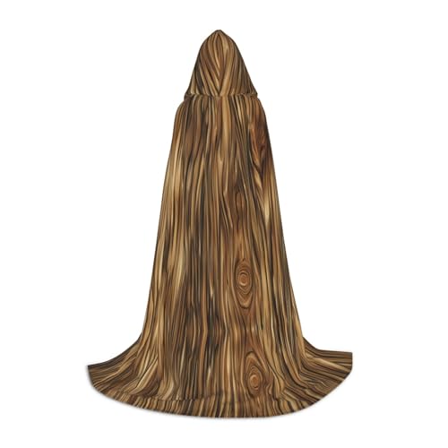 AMHMNZDXH Kapuzenumhang mit Holzmaserung, für Teenager, Halloween, Cosplay, Party, Tanz AMHMNZDXH Kapuzenumhang mit Holzmaserung, für Teenager, Halloween, Cosplay, Party, Tanz von AMHMNZDXH