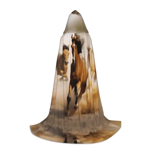 AMHMNZDXH Kapuzenumhang mit Pferdemotiv, für Teenager, Halloween, Cosplay, Party, Tanz AMHMNZDXH Kapuzenumhang mit Pferdemotiv, für Teenager, Halloween, Cosplay, Party, Tanz von AMHMNZDXH