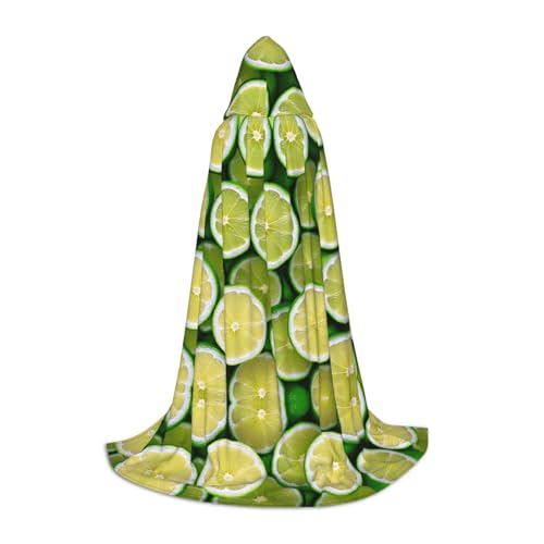 AMHMNZDXH Kapuzenumhang mit Zitronendruck für Teenager für Halloween, Cosplay, Party, Tanz AMHMNZDXH Kapuzenumhang mit Zitronendruck für Teenager für Halloween, Cosplay, Party, Tanz von AMHMNZDXH