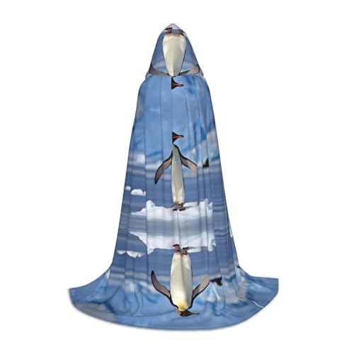AMHMNZDXH Niedlicher Pinguin-Druck Kapuzenumhang für Teenager für Halloween, Cosplay, Party, Tanz AMHMNZDXH Niedlicher Pinguin-Druck Kapuzenumhang für Teenager für Halloween, Cosplay, Party, Tanz von AMHMNZDXH
