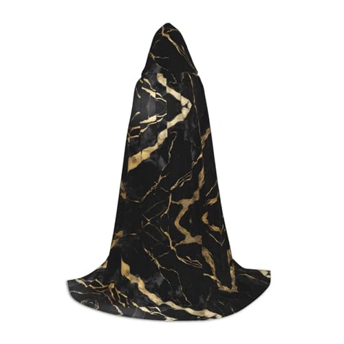AMHMNZDXH Schwarzer Kapuzenumhang mit Marmor-Druck, für Teenager, Halloween, Cosplay, Party, Tanz AMHMNZDXH Schwarzer Kapuzenumhang mit Marmor-Druck, für Teenager, Halloween, Cosplay, Party, Tanz von AMHMNZDXH