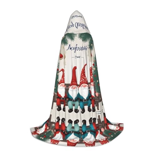 AMHMNZDXH Weihnachten 2 Druck Kapuzenumhang für Teenager für Halloween, Cosplay, Party, Tanz AMHMNZDXH Weihnachten 2 Druck Kapuzenumhang für Teenager für Halloween, Cosplay, Party, Tanz von AMHMNZDXH