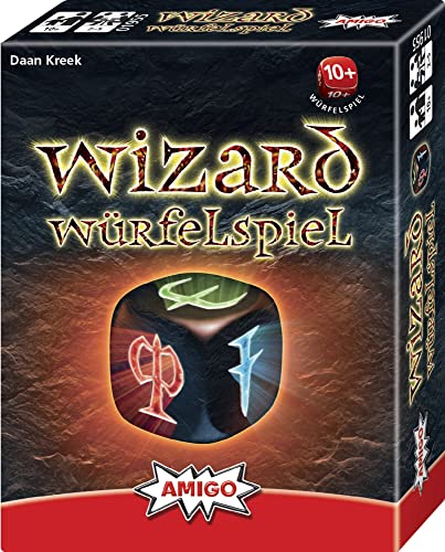 AMIGO Spiel + Freizeit 1955 Wizard Würfelspiel, Mehrfarbig, bunt von AMIGO