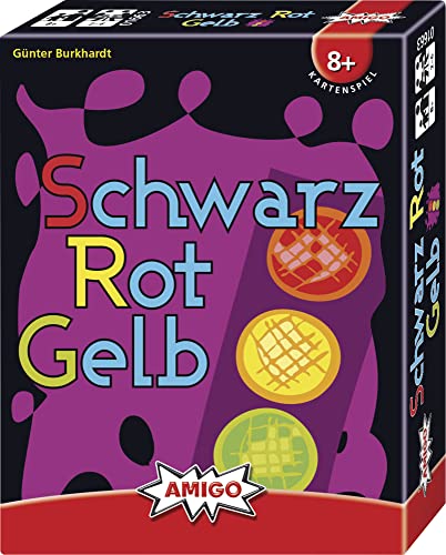 Amigo Spiel + Freizeit 1720 1663 - Schwarz Rot Gelb, Kartenspiel, 7 Jahre to 99 Jahre von AMIGO