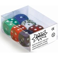 AMIGO 00060 Würfel Transparent W06 6er-Set gemischt AMIGO 00060 Würfel Transparent W06 6er-Set gemischt von AMIGO