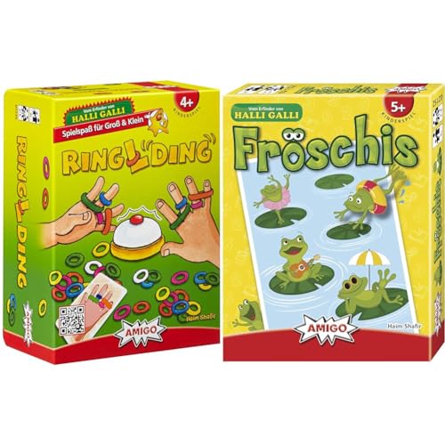 AMIGO 01735 - Ringlding, 4 Jahre+ & 02152 - Fröschis, auf der Empfehlungsliste zum Kinderspiel des Jahres 2022 AMIGO 01735 - Ringlding, 4 Jahre+ & 02152 - Fröschis, auf der Empfehlungsliste zum Kinderspiel des Jahres 2022 von AMIGO