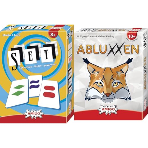 AMIGO 03703 - Kartenspiel Set, 8 Jahre+ & 02204 Kartenspiel, bunt AMIGO 03703 - Kartenspiel Set, 8 Jahre+ & 02204 Kartenspiel, bunt von AMIGO