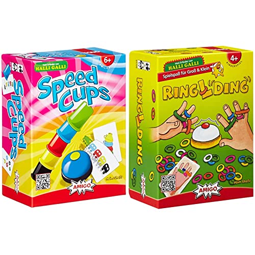 AMIGO 03780 - Speed Cups, Geschicklichkeitsspiel & 01735 - Ringlding, 4 Jahre+ AMIGO 03780 - Speed Cups, Geschicklichkeitsspiel & 01735 - Ringlding, 4 Jahre+ von AMIGO