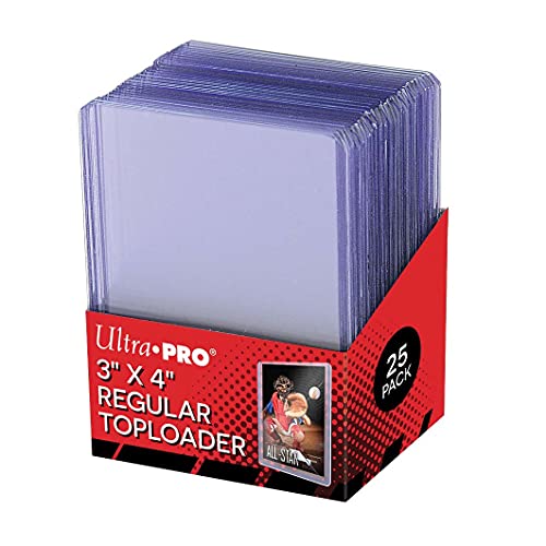 AMIGO 81579 Pro - Ultra Pro - Toploader 3"x 4" Ultra Clear 25s - 74427812225, Kunststoff von Ultra Pro