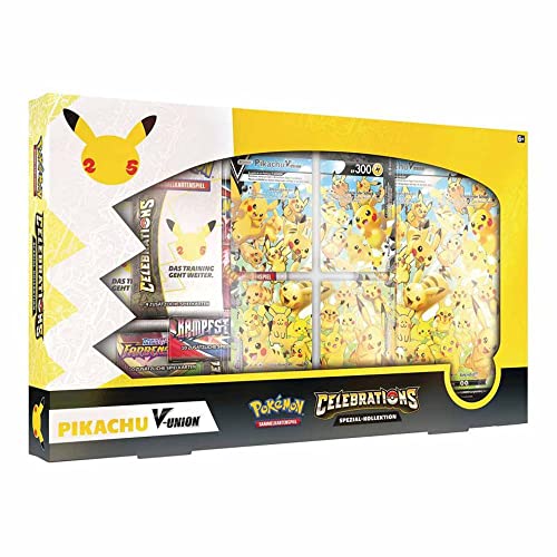 Pokémon 25th Anniversary Celebrations V-Union Spezial-Kollektion (deutsch) (Sammelkartenspiel) Pokémon 25th Anniversary Celebrations V-Union Spezial-Kollektion (deutsch) (Sammelkartenspiel) von AMIGO