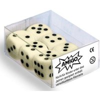 Amigo Spiele - Würfel Elfenbein W06 Set MBE6 Amigo Spiele - Würfel Elfenbein W06 Set MBE6 von AMIGO
